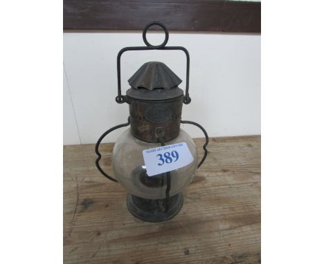  Sale Item:    GLASS & BRASS SHADE   Vat Status:   No Vat   Buyers Premium:  This lot is subject to a Buyers Premium of 15% +