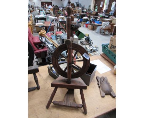  Sale Item:    SPINNING WHEEL (AF)   Vat Status:   No Vat   Buyers Premium:  This lot is subject to a Buyers Premium of 15% +