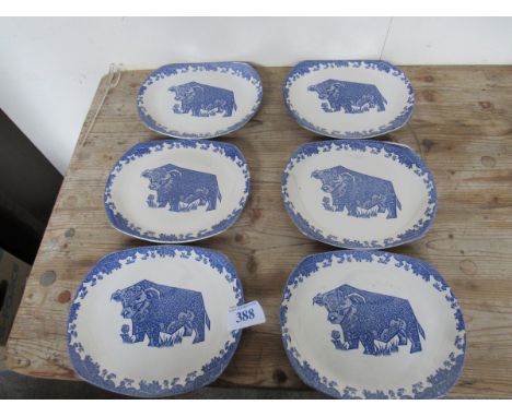  Sale Item:    6 STEAK PLATES   Vat Status:   No Vat   Buyers Premium:  This lot is subject to a Buyers Premium of 15% + Vat 