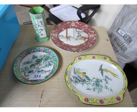  Sale Item:    BOX ORIENTAL CHINA & METAL   Vat Status:   No Vat   Buyers Premium:  This lot is subject to a Buyers Premium o