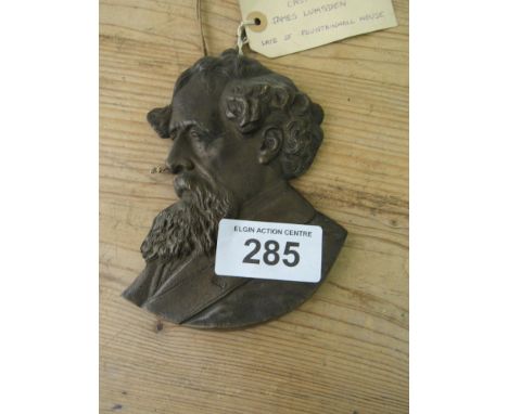  Sale Item:    CHARLES DICKENS HEAD BY JAMES LUMSDEN  Vat Status:   No Vat   Buyers Premium:  This lot is subject to a Buyers