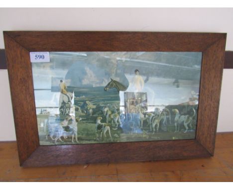  Sale Item:    PRINT HUNTING SCENE   Vat Status:   No Vat   Buyers Premium:  This lot is subject to a Buyers Premium of 15% +