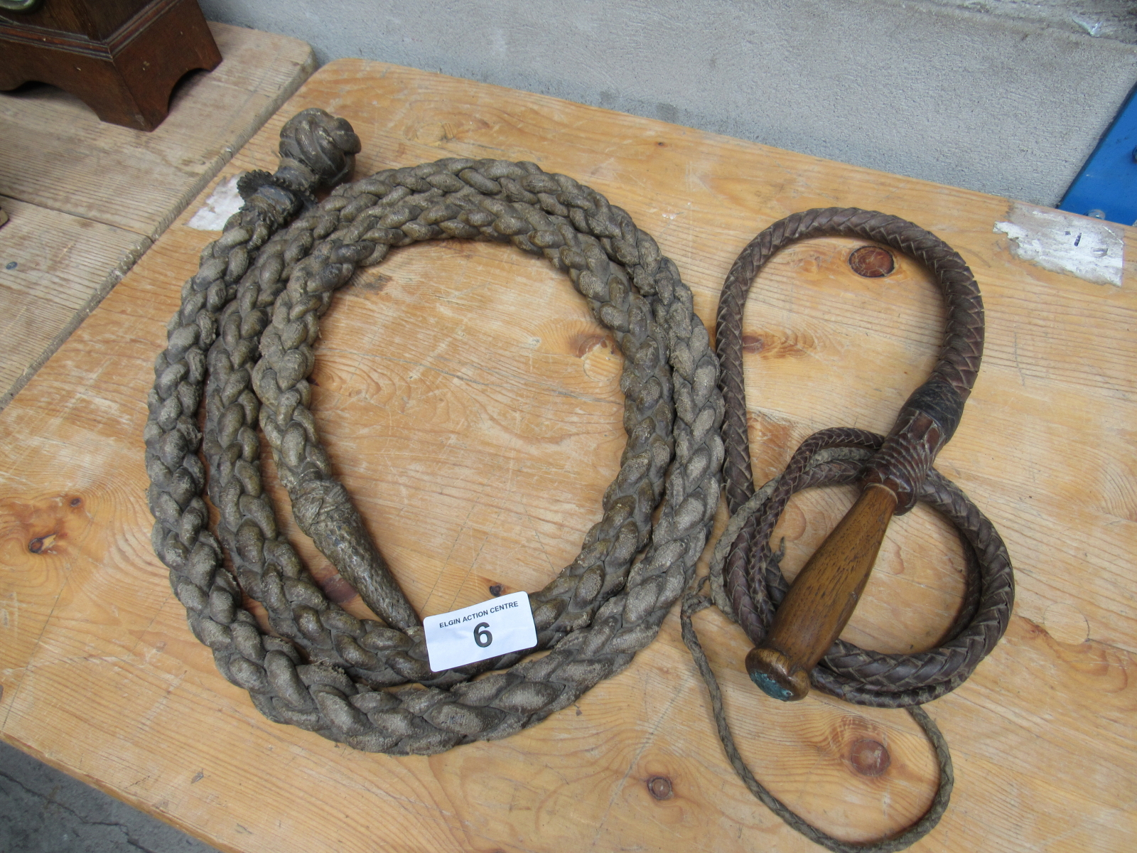 Sale Item KNOT ROPE & WHIP Vat Status No Vat Buyers Premium This lot