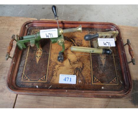  Sale Item:    TRAY & CARTRIDGE MAKERS (AF)   Vat Status:   No Vat   Buyers Premium:  This lot is subject to a Buyers Premium