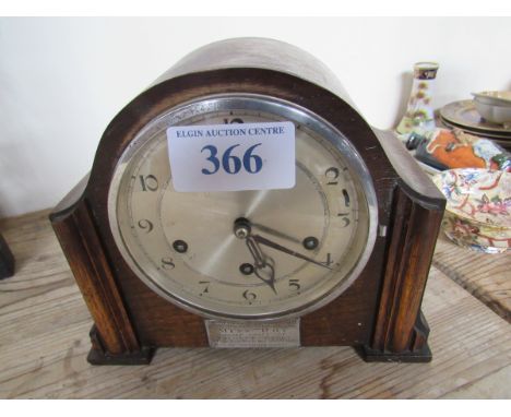  Sale Item:    MANTLE CLOCK   Vat Status:   No Vat   Buyers Premium:  This lot is subject to a Buyers Premium of 15% + Vat @ 