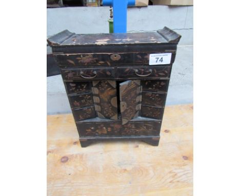  Sale Item:    ORIENTAL JEWEL CABINET (AF)   Vat Status:   No Vat   Buyers Premium:  This lot is subject to a Buyers Premium 