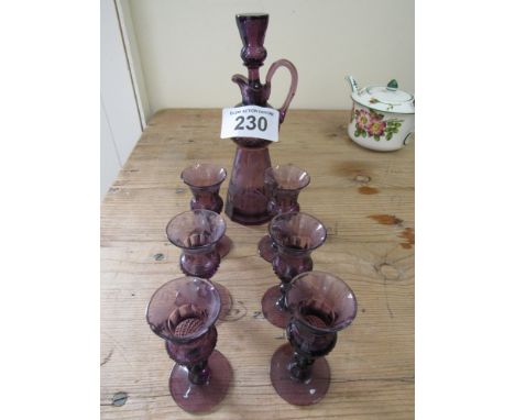  Sale Item:    THISTLE DRINKS SET (AF)   Vat Status:   No Vat   Buyers Premium:  This lot is subject to a Buyers Premium of 1