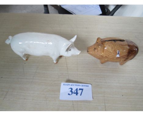  Sale Item:    2 PIGS INCL BESWICK CHAMPION BOY   Vat Status:   No Vat   Buyers Premium:  This lot is subject to a Buyers Pre