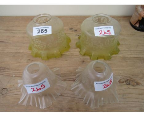  Sale Item:    4 LAMP SHADES (AF)   Vat Status:   No Vat   Buyers Premium:  This lot is subject to a Buyers Premium of 15% + 