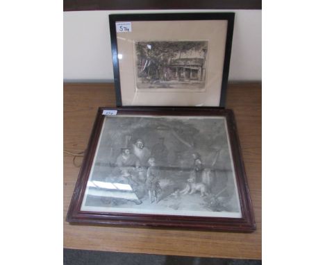  Sale Item:    2 PICTURES TEA SHOP CALCUTTA SCALLAN & WHISKY STILL (AF)  Vat Status:   No Vat   Buyers Premium:  This lot is 
