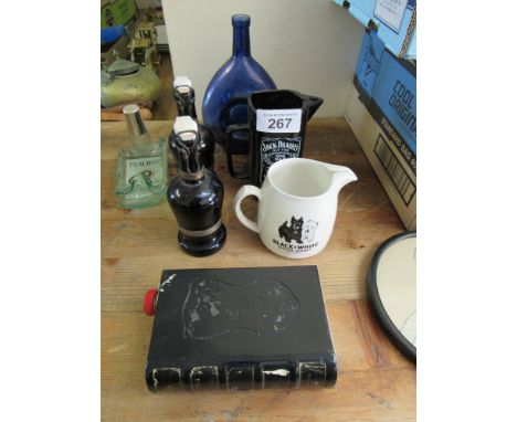  Sale Item:    WHISKY JUGS BOTTLES ETC (AF)   Vat Status:   No Vat   Buyers Premium:  This lot is subject to a Buyers Premium