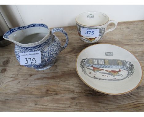  Sale Item:    ADAMS JUG CUP & SAUCER (AF)   Vat Status:   No Vat   Buyers Premium:  This lot is subject to a Buyers Premium 