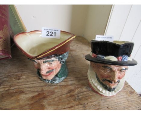  Sale Item:    2 DOULTON TOBY JUGS BEEFEATER & DICK TURPIN  Vat Status:   No Vat   Buyers Premium:  This lot is subject to a 