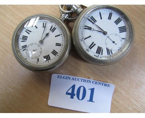  Sale Item:    2 POCKET WATCHES (AF)   Vat Status:   No Vat   Buyers Premium:  This lot is subject to a Buyers Premium of 15%