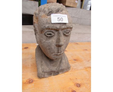  Sale Item:    STONE BUST   Vat Status:   No Vat   Buyers Premium:  This lot is subject to a Buyers Premium of 15% + Vat @ 20