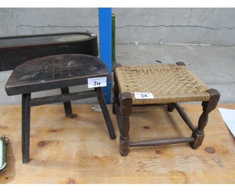  Sale Item:    2 STOOLS (AF)   Vat Status:   No Vat   Buyers Premium:  This lot is subject to a Buyers Premium of 15% + Vat @