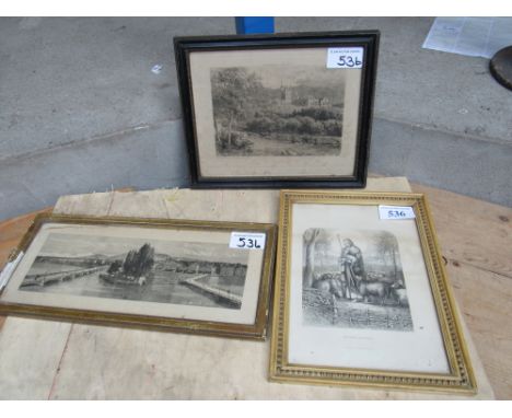 Sale Item:    3 PRINTS THE GOOD SHEPHERD BALMORAL GENEVA & MONT BLANC(AF)  Vat Status:   No Vat   Buyers Premium:  This lot 