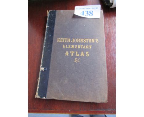 Sale Item:    KEITH JOHNSTON'S ELEMENTARY ATLAS  Vat Status:   No Vat   Buyers Premium:  This lot is subject to a Buyers Pre