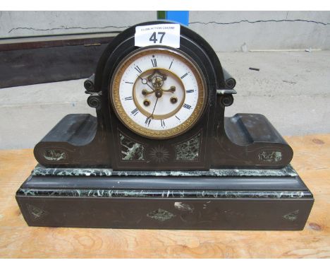  Sale Item:    MARBLE CLOCK   Vat Status:   No Vat   Buyers Premium:  This lot is subject to a Buyers Premium of 15% + Vat @ 