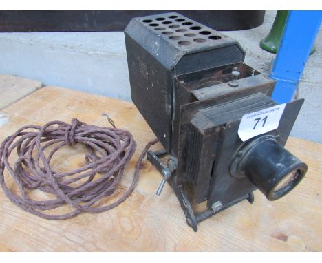  Sale Item:    NEWTON & CO MAGIC LANTERN (AF)   Vat Status:   No Vat   Buyers Premium:  This lot is subject to a Buyers Premi