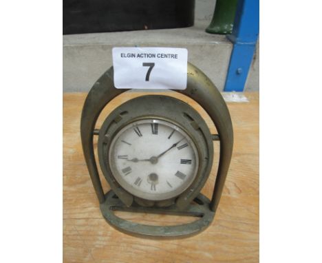  Sale Item:    HORSE SHOE CLOCK (AF)   Vat Status:   No Vat   Buyers Premium:  This lot is subject to a Buyers Premium of 15%