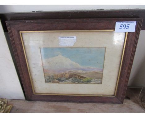  Sale Item:    PICTURE MT ETNA & BRONTE 1903   Vat Status:   No Vat   Buyers Premium:  This lot is subject to a Buyers Premiu