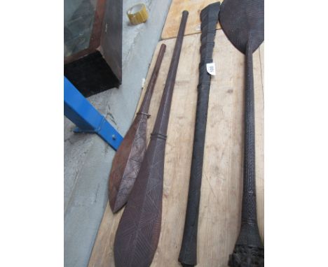  Sale Item:    AFRICAN SPEARS & CLUBS   Vat Status:   No Vat   Buyers Premium:  This lot is subject to a Buyers Premium of 15