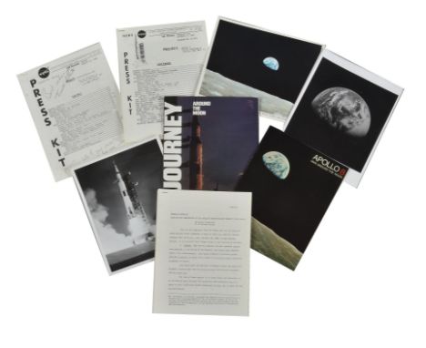 
	
		A group of printed ephemera related to the early Apollo missions comprising:
		&nbsp;
		
			(Apollo/Saturn 202) Project: