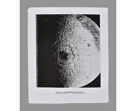 
	
		A large vintage gelatin silver print, medium resolution, numbered NASA LRC-  IV-187, captioned in bottom margin:
		'NASA