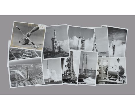 
	
		A group of period photographs and documents related to the development in the 1960s of various launch vehicles, and the 