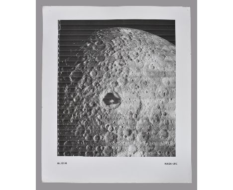 
	
		A large-format vintage gelatin silver print, medium resolution, numbered NASA LRC  III-121M, captioned in margins.
		51 