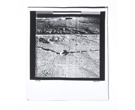 
	
		A large-format vintage NASA gelatin silver print, medium resolution, 51 x 61cm (20 x 23 ½ inches), image 47 x 45cm (18¾ 