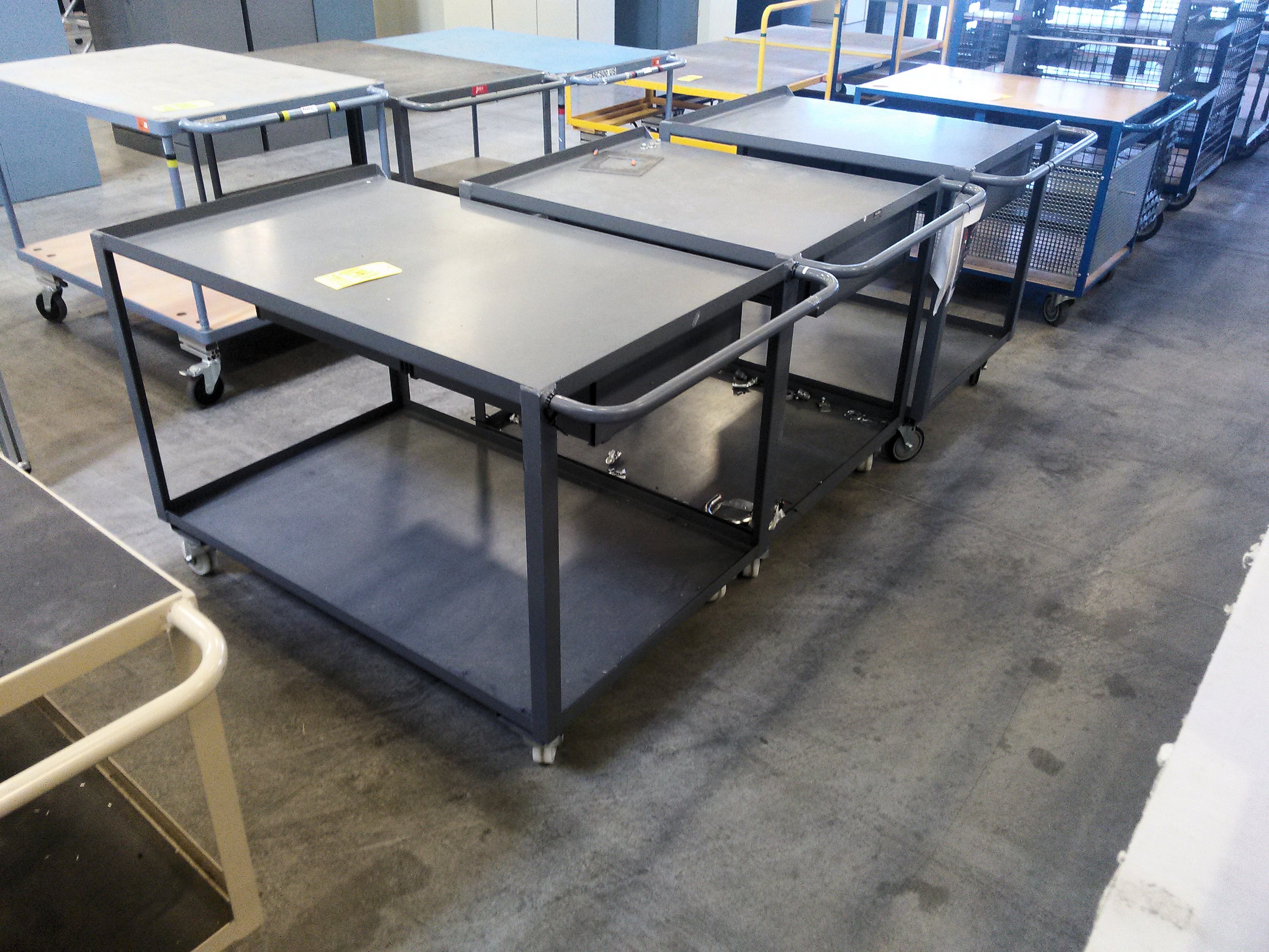 Lot(3) GLOBAL INDUSTRIAL Shop Carts, (Bldg 2)