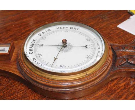 OAK BAROMETER
