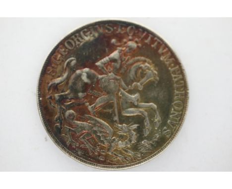 An 18th-19th century Slovak silver Thaler, undated. P&amp;P Group 0 (£5+VAT for the first lot and £1+VAT for subsequent lots)