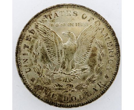 1884 American Morgan dollar. P&amp;P Group 0 (£5+VAT for the first lot and £1+VAT for subsequent lots) 