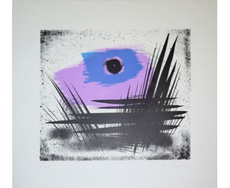 Lucas Suppin, Abstrakte Kompositionen, 2 signierte FarblithographienLucas Suppin, 1911 Untertauern - 1998 Salzburg, österreic