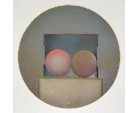 Hans Martin Erhardt, Pastell, Farbserigrafie und Lithografie, drei ArbeitenHans Martin Erhardt, 1935 - 2015, "Drei Gegenständ