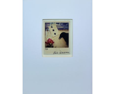 Olivia Parker, sign. Original-Polaroid Fotografie, in Selections 1 from Polaroid, in Leder gebundene Vorzugsausgabe 12/68, im