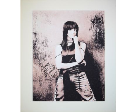 Jim Rakete, "Nena", Unikat - Fotografie von 2005, vom Fotografen und der Sängerin signiertJim Rakete, *1951 Berlin; eigentlic