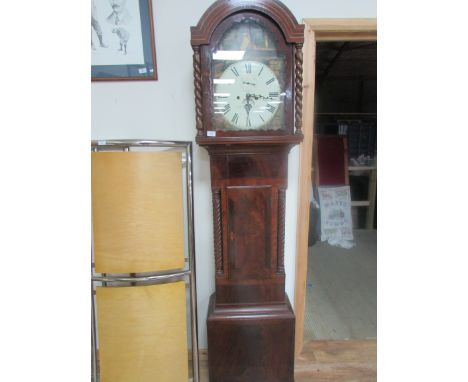 Inlaid Grandfather clock