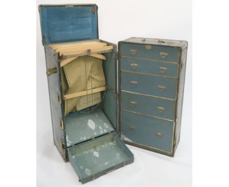 A Hartmann fitted steamer trunk Provenance: The Late Dr Helen. E. C. Cargill Thompson Condition Report: Available upon reques