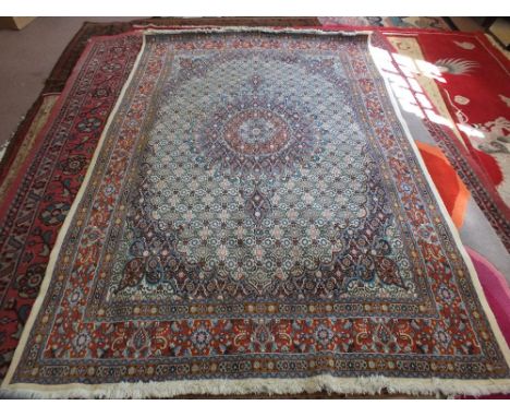 A Persian floral carpet, 116" x 77"