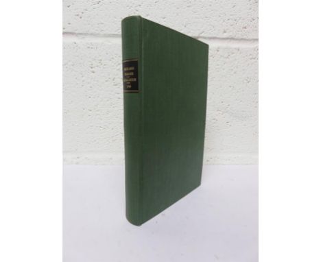 Bibliotheca Farmeriana, A Catalogue of the Curious, Valuable and Extensive Library, in Print and Manuscript of the late Rev'd