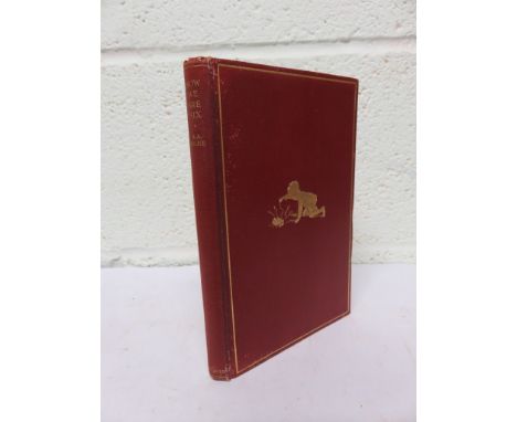 MILNE, A. A - Now We Are Six - 1927, first edition, with decorations by Ernest Shephard 