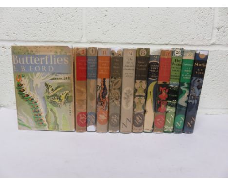 Collection of twelve New Naturalists, all with dust-wrappers and all first edition (unless otherwise state) to include; Butte