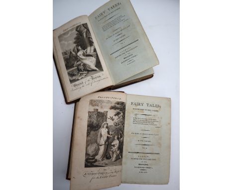 Fairy Tales; Selected from the Best Authors, 2 vol., first edition, frontispiece and 2 engraved plates to each vol, calf and 