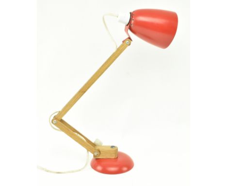 Terence Conran for Habitat - Mac Lamp No.8 - A retro 1960s adjustable Anglepoise desk / table work lamp light (Maclamp). The 