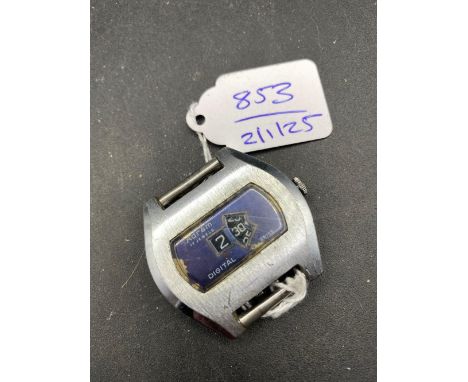 A early digital wrist watch