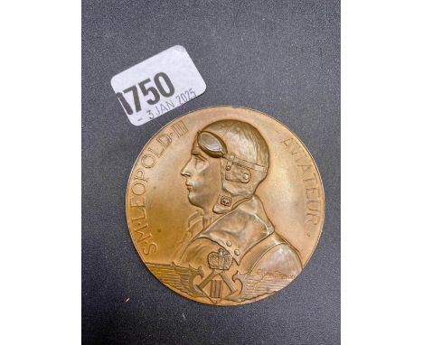 Large Leopold III Aviator Medal